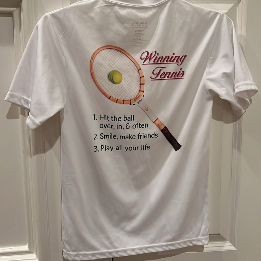 Augusta performance tennis t shirt size youth S
